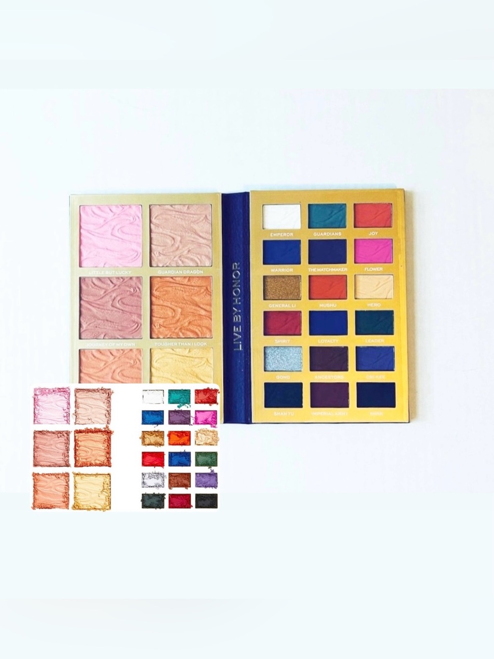 I Heart Revolution X Disney Fairytale Palette Mulan
